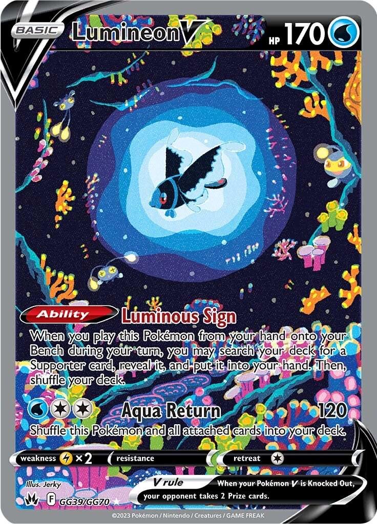 Lumineon V — Crown Zenith: Galarian Gallery