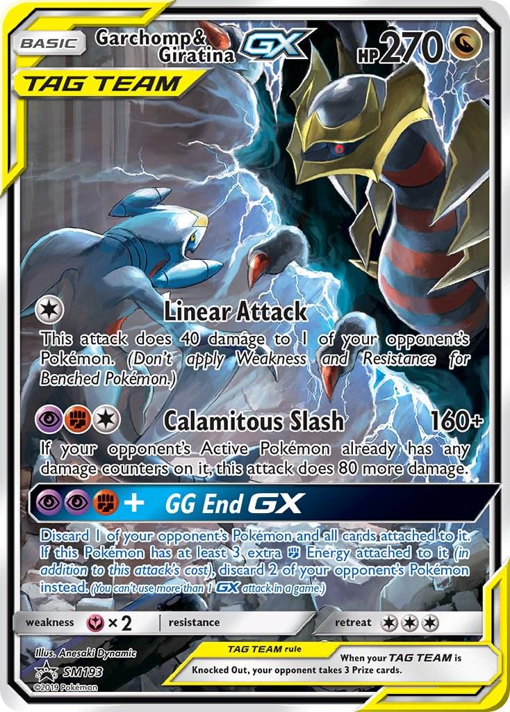 Garchomp & Giratina GX — SM Black Star Promos